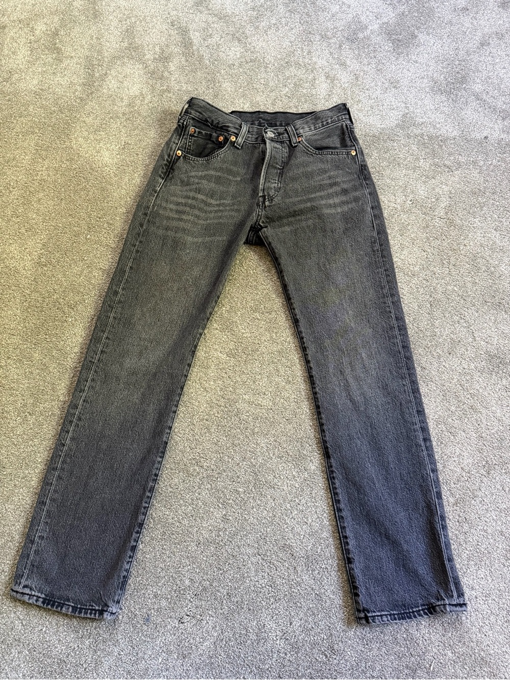 Levi’s 501 Original Fit Jeans W28 L30 Button Fly Straight Leg
